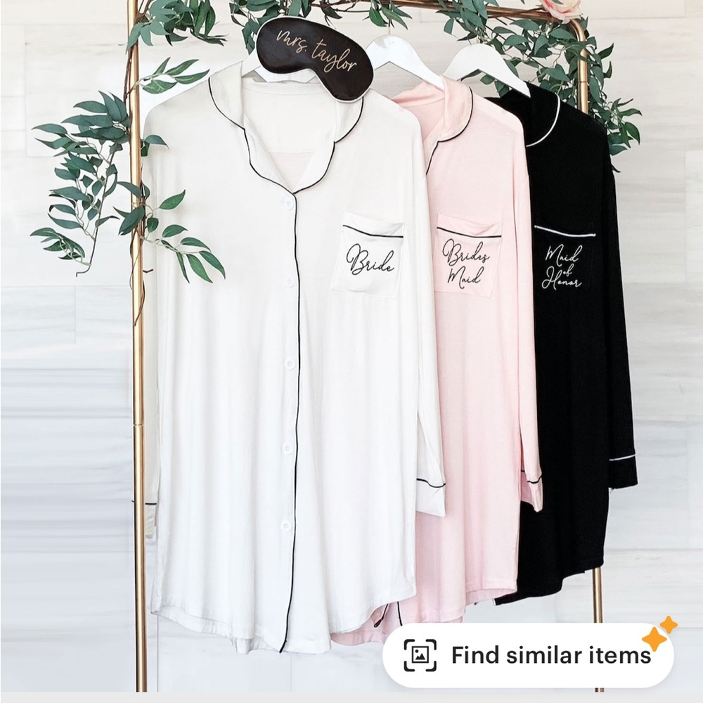 Bride pajamas